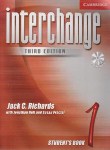 کتاب INTERCHANGE 1+CD EDI 5 SB+WB (رحلی/سپاهان)