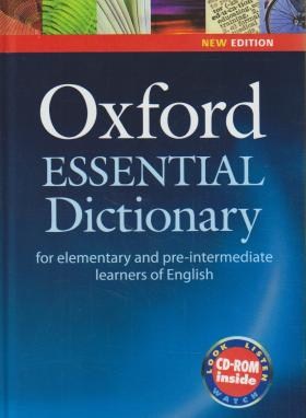 OXFORD ESSENTIAL DICTIONARY+CD(بازیرنویس فا/جنگل)