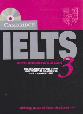 CAMBRIDGE IELTS 3+CD (سپاهان)