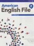 کتاب AMERICAN ENGLISH FILE 2+QR CODE  SB+WB  EDI 3 (رحلی/رهنما)