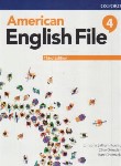 کتاب AMERICAN ENGLISH FILE 4+ CD  SB+WB  EDI 3 (رحلی/رهنما)