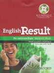 کتاب ENGLISH RESULT PRE-INTERMEDIATE+CD SB+WB (رحلی/رهنما)*