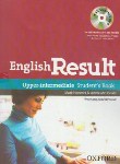 کتاب ENGLISH RESULT UPPER-INTERMEDIATE+CD SB+WB (رحلی/رهنما)*