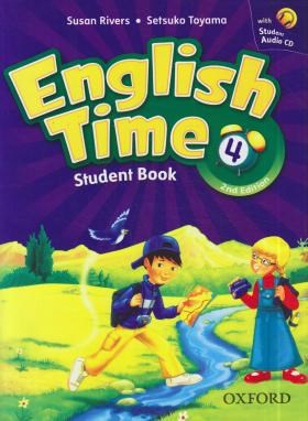 ENGLISH TIME 4+CD  SB+WB  EDI 2 (رحلی/رهنما)