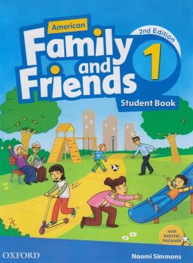 FAMILY AND FRIENDS 1 AMERICAN+CD SB+WB EDI 2 (رحلی/فروزش)