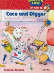 کتاب READER ENGLISH TIME 2 COCO AND DIGGER(آکسفورد)