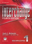 کتاب INTERCHANGE 1 EDI 4  TEACHER'S BOOK(رحلی/رهنما)*