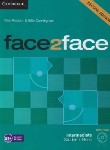 کتاب FACE 2 FACE INTERMEDIATE+CD EDI 2 SB+WB (رحلی/کمبریج)