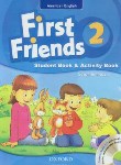 کتاب FIRST FRIENDS AMERICAN ENGLISH 2+CD (تک جلدی/رهنما)