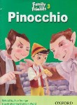 کتاب READER FAMILY AND FRIENDS 3 PINOCCHIO (وزیری/رهنما)