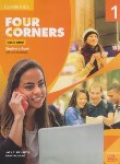 کتاب FOUR CORNERS 1+CD SB+WB EDI 2 (رحلی/جنگل)