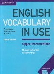 کتاب ENGLISH VOCABULARY IN USE UPPER-INTERMEDIATE EDI 4+CD(رهنما)