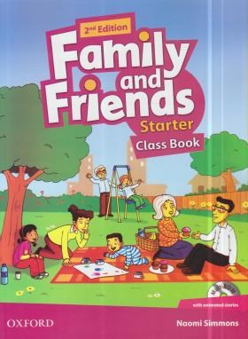 FAMILY AND FRIENDS STARTER SB+WB  EDI 2 (رحلی/رهنما)