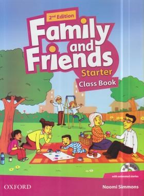 FAMILY AND FRIENDS STARTER+CD SB+WB  EDI 2 (رحلی/رهنما)