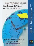 کتاب تکنیک های IELTS 1 READING AND WRITING (ذاکر/رحلی/فارابی)