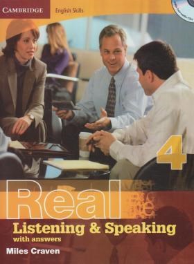 REAL LISTENING & SPEAKING 4+CD (رحلی/رهنما)