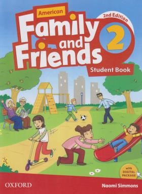FAMILY AND FRIENDS 2 AMERICAN+CD SB+WB EDI 2 (رحلی/رهنما)
