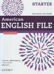 کتاب AMERICAN ENGLISH FILE STARTER+CD SB+WB EDI 2 (رحلی/رهنما)*