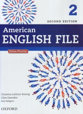 AMERICAN ENGLISH FILE 2+CD SB+WB EDI 2 (رهنما)
