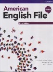 کتاب AMERICAN ENGLISH FILE STARTER+CD SB+WB EDI 3 (فروزش)