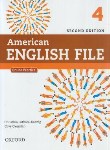 کتاب AMERICAN ENGLISH FILE 4+CD SB+WB EDI 2 (رحلی/رهنما)*