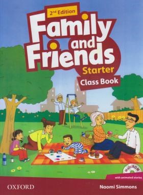 FAMILY AND FRIENDS STARTER+CD SB+WB  EDI 2 (رحلی/سپاهان)