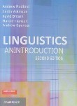 کتاب LINGUISTICS AN INTRODUCTION EDI 2  RADFORD (رهنما)