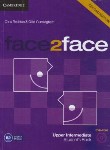 کتاب FACE 2 FACE UPPER INTERMEDIATE +CD EDI2 SB+WB(رحلی/رهنما)