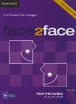 کتاب FACE 2 FACE UPPER INTERMEDIATE +CD EDI2 SB+WB(رحلی/رهنما)
