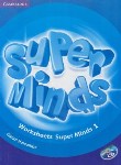 کتاب WORKSHEETS SUPER MINDS 1 (رحلی/رهنما)