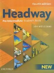 کتاب NEW HEADWAY 3 PRE-INTERMEDIATE+CD SB+WB EDI 4 (رحلی/جنگل)*
