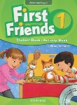 کتاب FIRST FRIENDS AMERICAN ENGLISH 1+CD (تک جلدی/رحلی/جنگل)