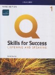 کتاب Q:SKILLS FOR SUCCESS 1 LISTENING AND SPEAKING+CD  EDI 3 (رهنما)