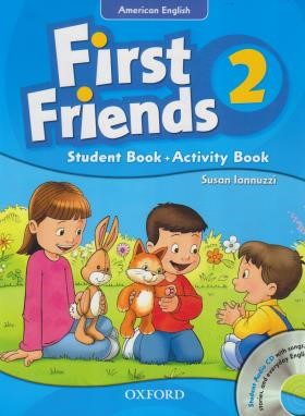 FIRST FRIENDS AMERICAN ENGLISH 2+CD (رحلی/رهنما)*