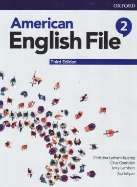 AMERICAN ENGLISH FILE 2+CD SB+WB EDI 3 (رحلی/رهنما)