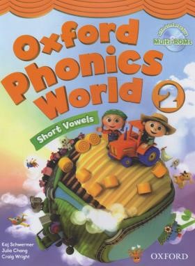 OXFORD PHONICS WORLD 2+CD  SB+WB (رحلی/رهنما)