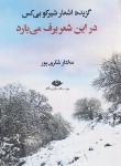 کتاب گزیده اشعار شیرکو بی کس (در این شعر برف می بارد/شکری پور/نگاه)