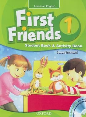 FIRST FRIENDS AMERICAN ENGLISH 1+CD (رحلی/رهنما)