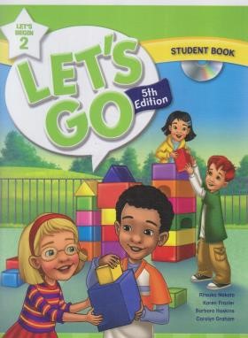 LET'S GO LET'S BEGIN 2+CD SB+WB EDI 5 (وزیری/جنگل)