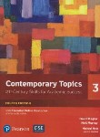 کتاب CONTEMPORARY TOPICS 3+CD EDI 4 (رحلی/رهنما)