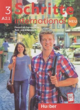SCHRITTE INTERNATIONAL 3 A2.1+CD (آلمانی/رحلی/رهنما)