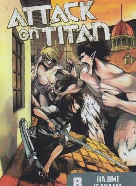 ATTACK ON TITAN 8 MANGA (وارش)