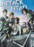 کتاب ATTACK ON TITAN 10 MANGA (وارش)