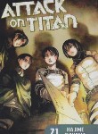 کتاب ATTACK ON TITAN 21 MANGA (وارش)