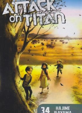 ATTACK ON TITAN 34 MANGA (وارش)