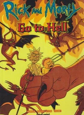 RICK AND MORTY GO TO HELL MANGA (وارش)