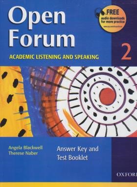 OPEN FORUM 2+CD (رحلی/آکسفورد)