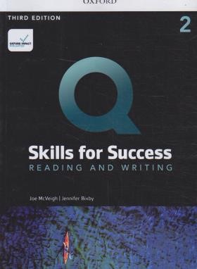 Q:SKILLS FOR SUCCESS 2 READING AND WRITING+CD EDI 3 (رهنما)
