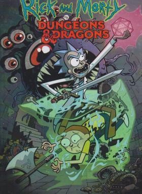 RICK AND MORTY DUNGEONS&DRAGONS COMIC (وارش)