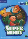 کتاب SUPER MINDS 1+CD SB+WB  EDI 2 (رحلی/رهنما)